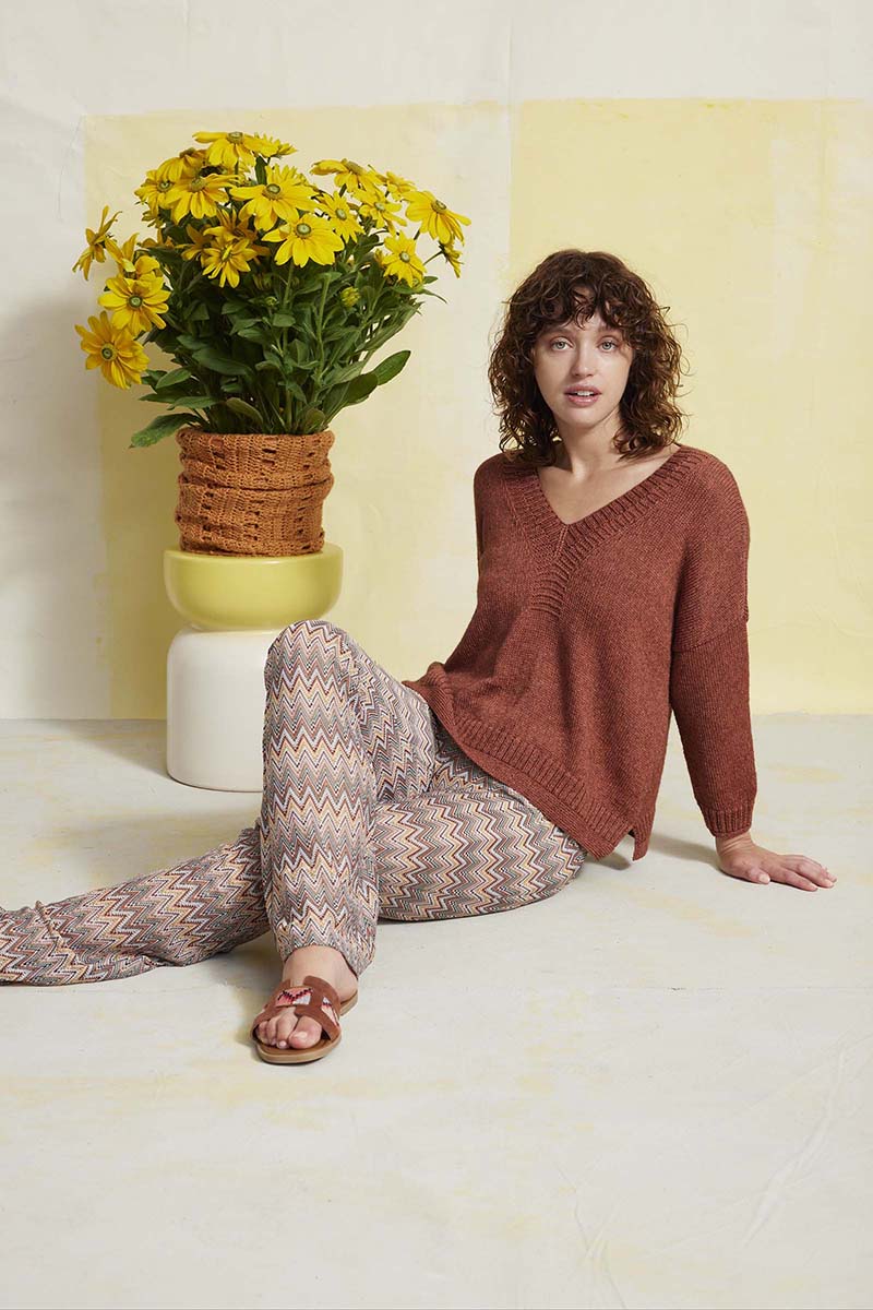 Strickset Pullover Aus Vaya Von Lang Yarns 2 Strickset Pullover Aus Vaya Von Lang Yarns – Bild 2