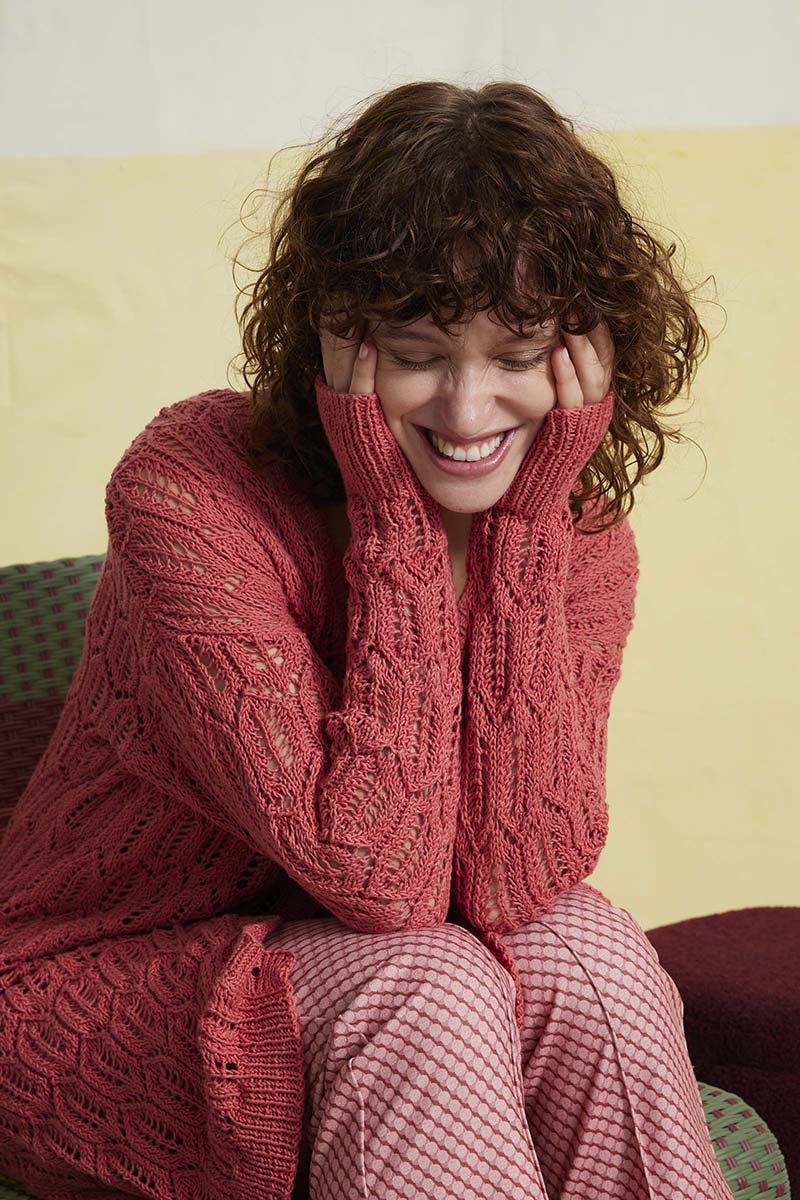 Strickset Jacke Aus Oceania Von Lang Yarns 2 Strickset Jacke Aus Oceania Von Lang Yarns – Bild 2