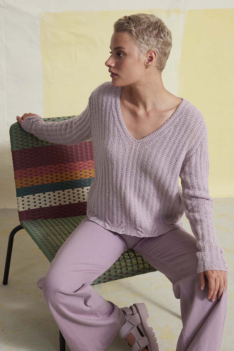 Strickset Pullover Aus Regina Von Lang Yarns 3 Strickset Pullover Aus Regina Von Lang Yarns – Bild 3