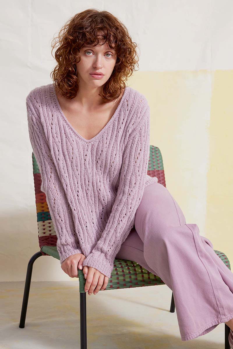 Strickset Pullover Aus Regina Von Lang Yarns 1 Strickset Pullover Aus Regina Von Lang Yarns