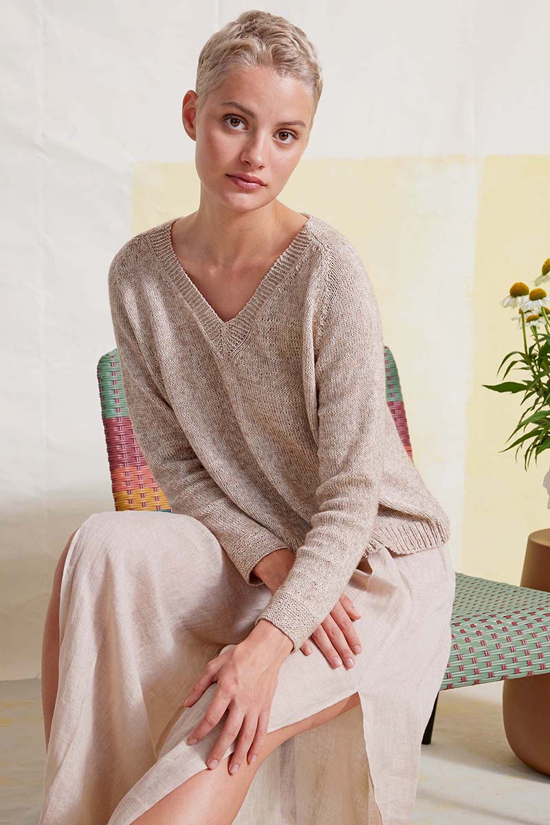 Strickset Pullover Aus Vaya Von Lang Yarns 1 Strickset Pullover Aus Vaya Von Lang Yarns