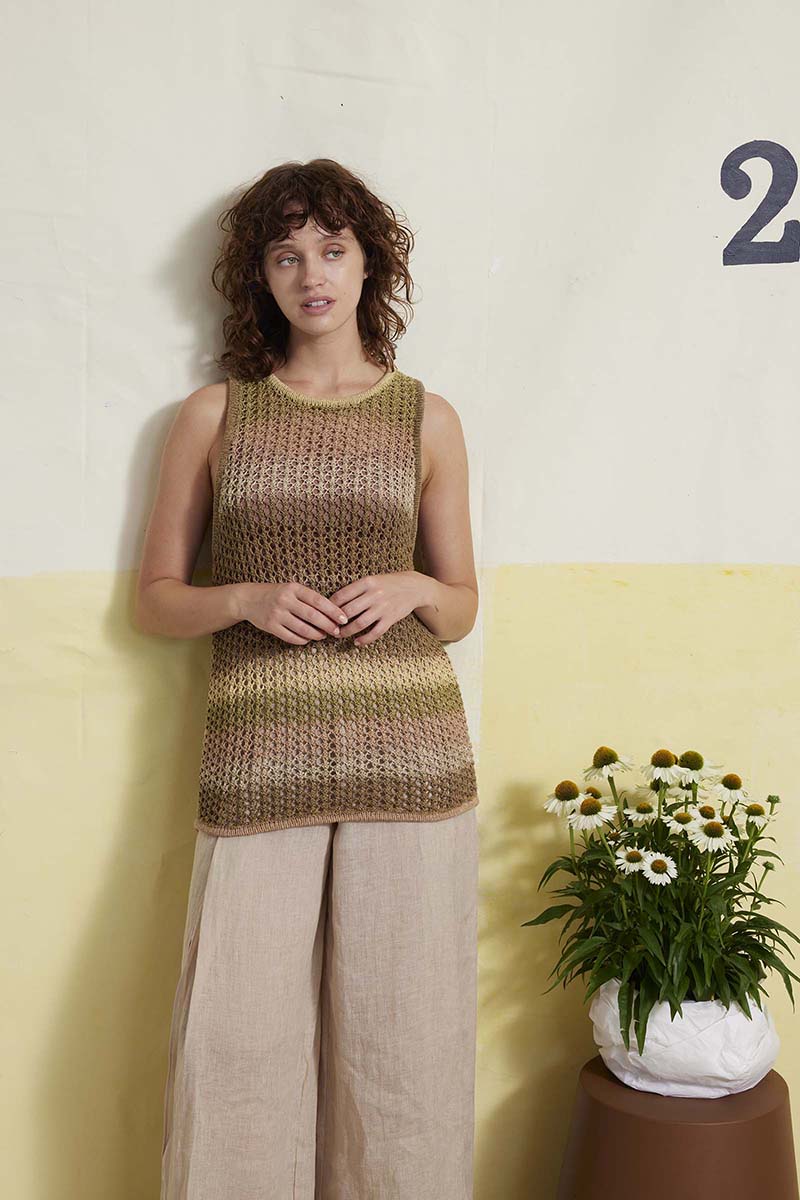 Strickset Pullunder Aus Silk Color Von Lang Yarns 2 Strickset Pullunder Aus Silk Color Von Lang Yarns – Bild 2