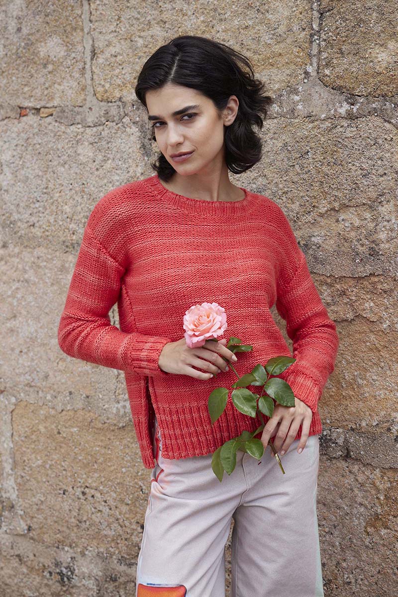 Strickset Pullover Aus Glow Von Lang Yarns 3 Strickset Pullover Aus Glow Von Lang Yarns – Bild 3