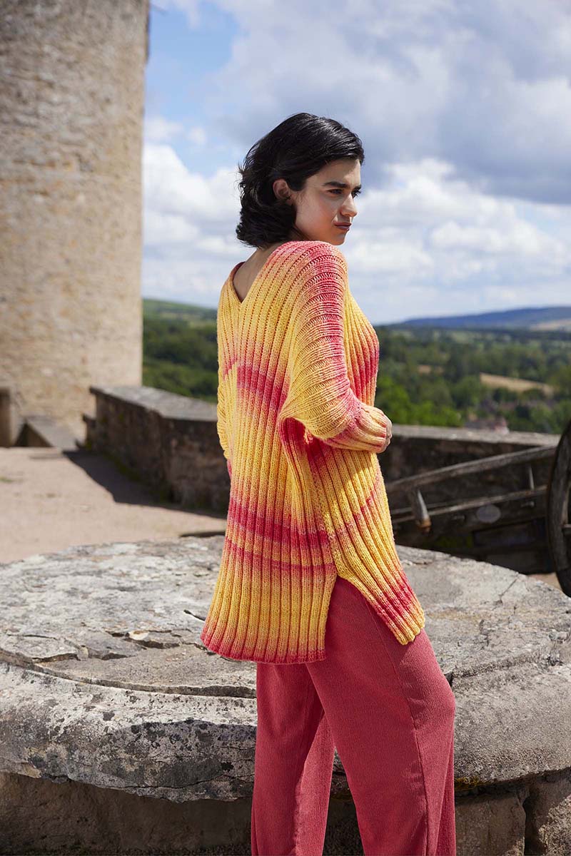 Strickset Jacke Aus Glow Von Lang Yarns 4 Strickset Jacke Aus Glow Von Lang Yarns – Bild 4