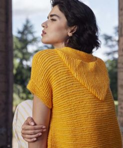 Strickset Pullover Mit Kapuze Aus Glow Von Lang Yarns 6 Strickset Pullover Mit Kapuze Aus Glow Von Lang Yarns – Bild 3