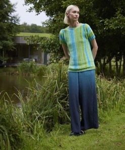 Strickset Kurzarmpullover Aus Glow Von Lang Yarns – Bild 2
