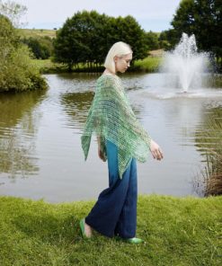 Strickset Poncho Aus Footprints Von Lang Yarns – Bild 3