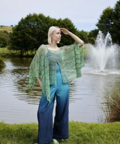 Strickset Poncho Aus Footprints Von Lang Yarns – Bild 4