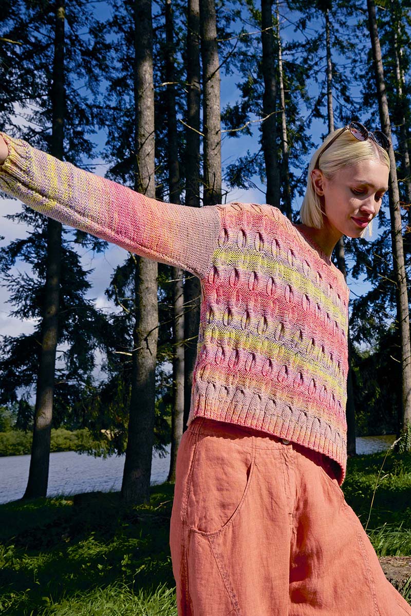 Strickset Pullover Aus Illusion Von Lang Yarns 2 Strickset Pullover Aus Illusion Von Lang Yarns – Bild 2