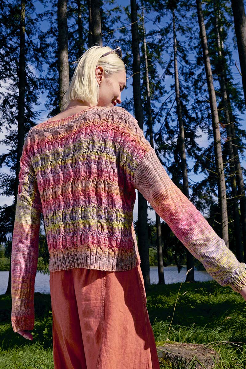 Strickset Pullover Aus Illusion Von Lang Yarns 1 Strickset Pullover Aus Illusion Von Lang Yarns