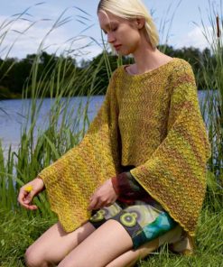 Strickset Poncho Aus Illusion Von Lang Yarns 5 Strickset Poncho Aus Illusion Von Lang Yarns – Bild 2