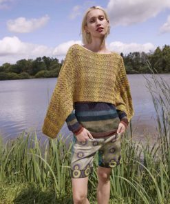 Strickset Poncho Aus Illusion Von Lang Yarns 7 Strickset Poncho Aus Illusion Von Lang Yarns – Bild 4