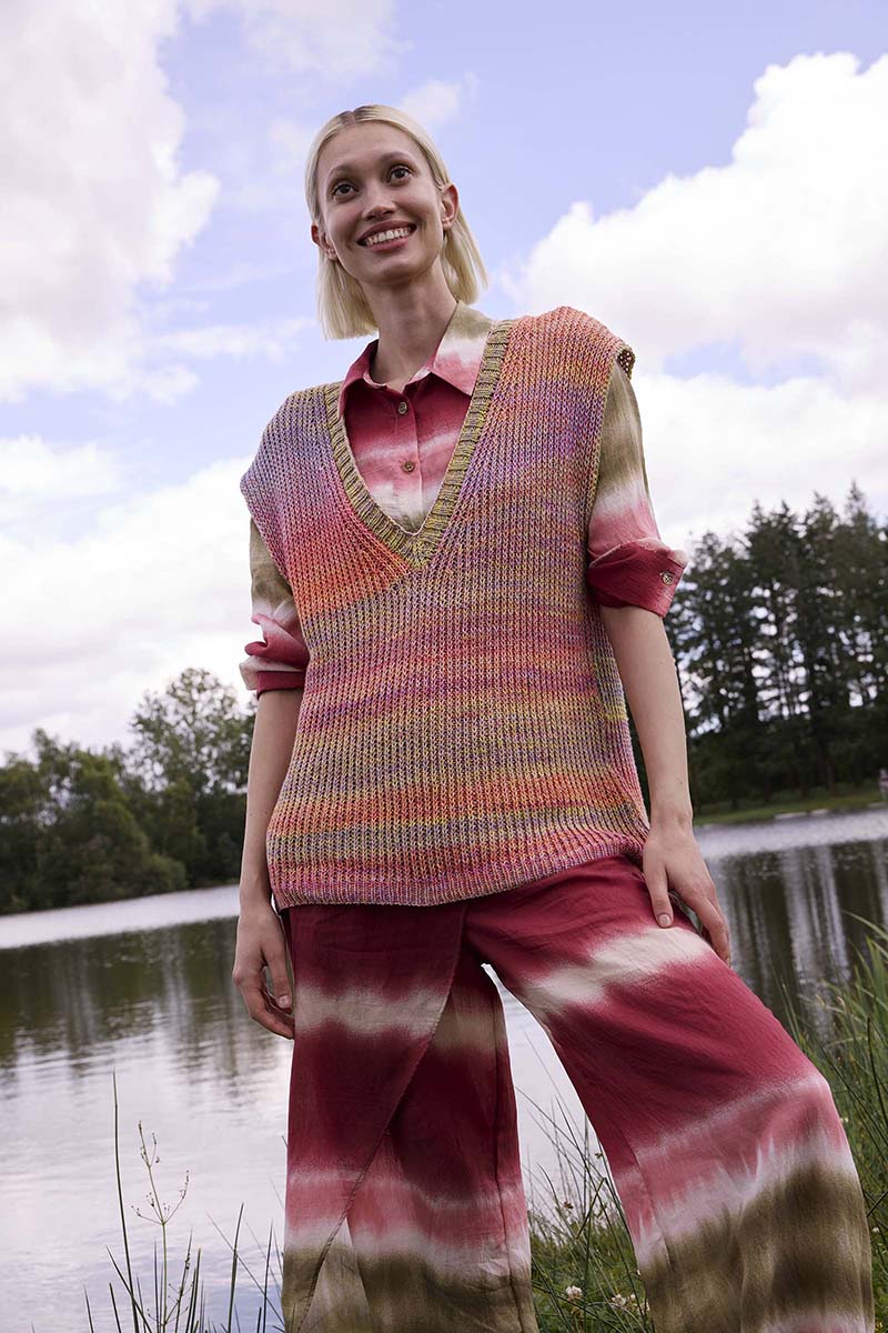 Strickset Pullunder Aus Illusion Von Lang Yarns 3 Strickset Pullunder Aus Illusion Von Lang Yarns – Bild 3