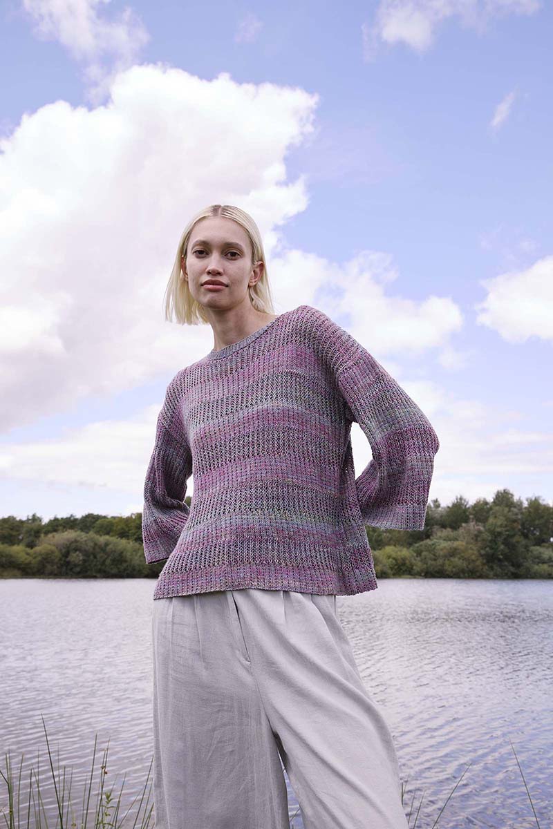 Strickset Pullover Aus Illusion Von Lang Yarns 3 Strickset Pullover Aus Illusion Von Lang Yarns – Bild 3