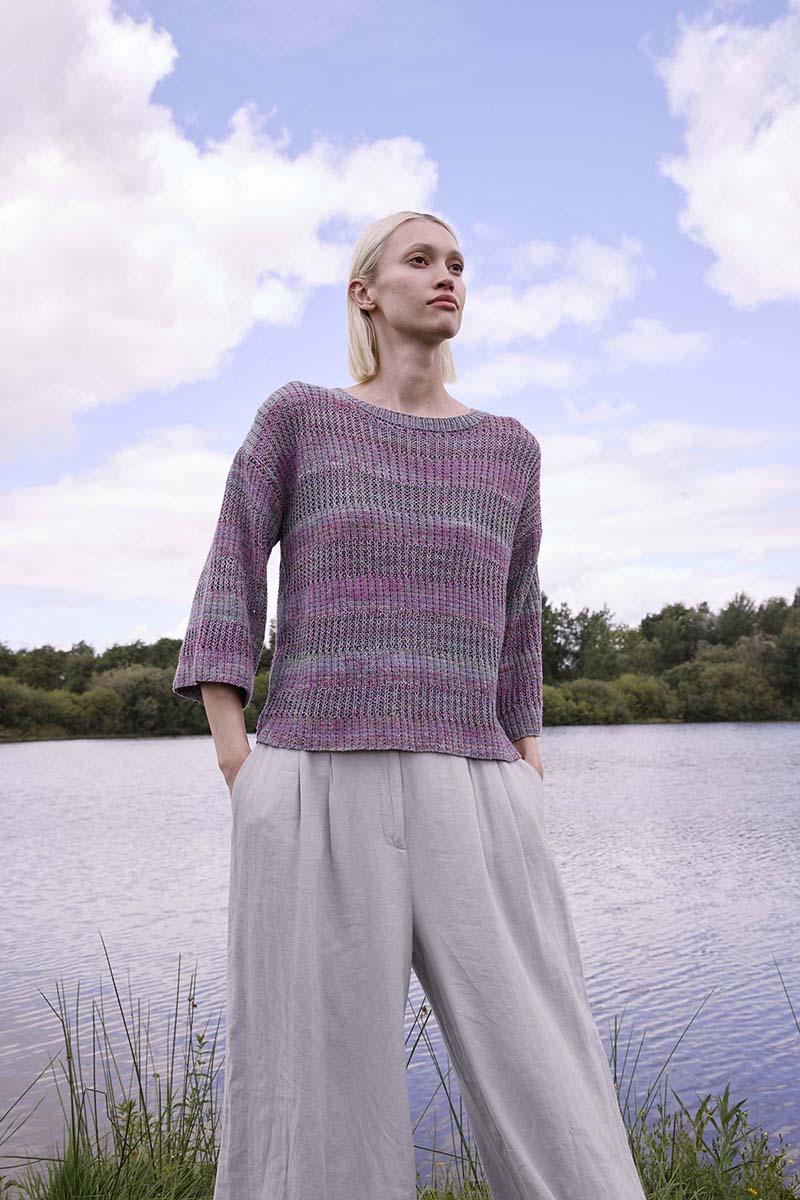 Strickset Pullover Aus Illusion Von Lang Yarns 4 Strickset Pullover Aus Illusion Von Lang Yarns – Bild 4