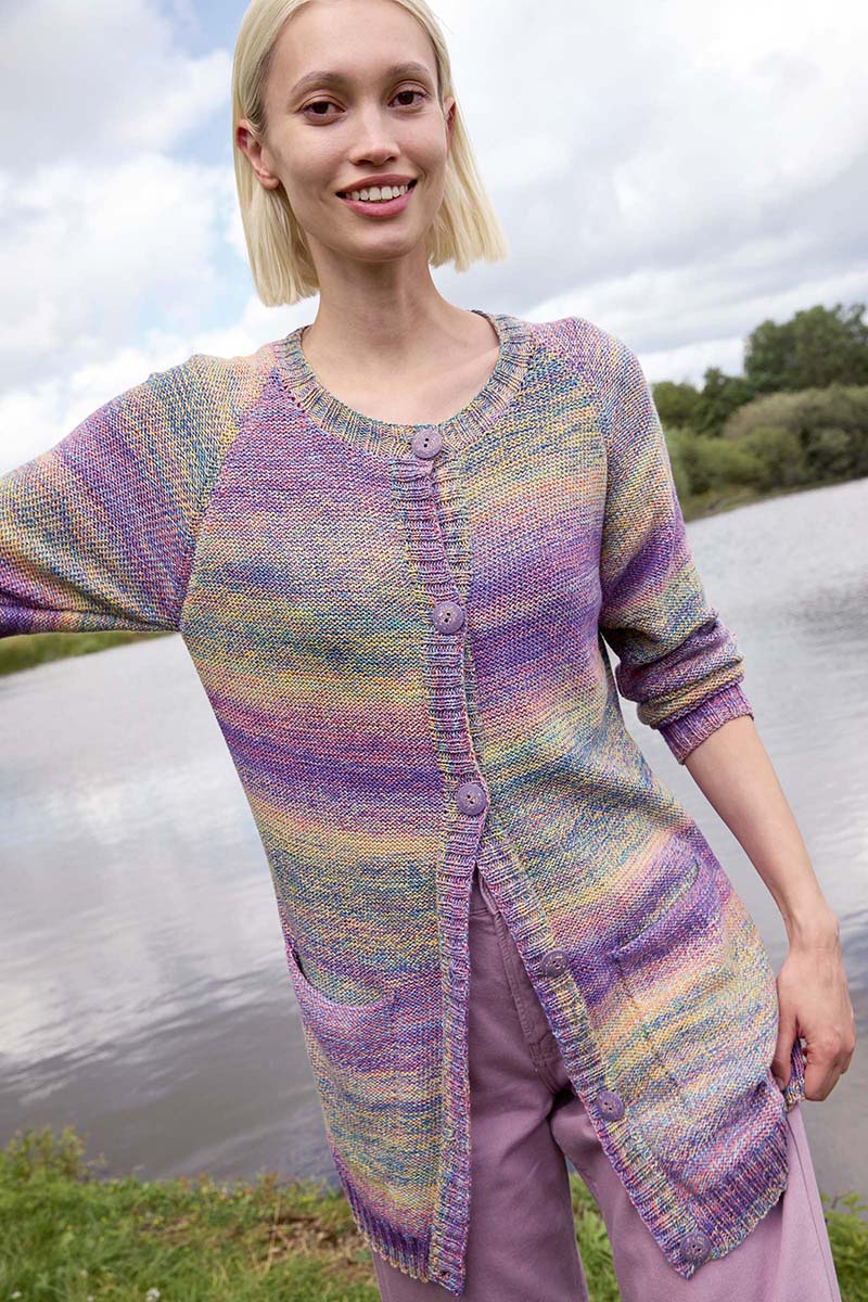 Strickset Jacke Aus Illusion Von Lang Yarns 1 Strickset Jacke Aus Illusion Von Lang Yarns