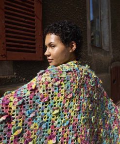 Strickset Schultertuch Aus Lisboa Von Lang Yarns 7 Strickset Schultertuch Aus Lisboa Von Lang Yarns – Bild 4