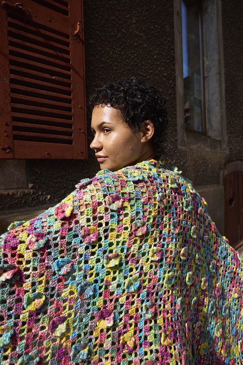 Strickset Schultertuch Aus Lisboa Von Lang Yarns 4 Strickset Schultertuch Aus Lisboa Von Lang Yarns – Bild 4