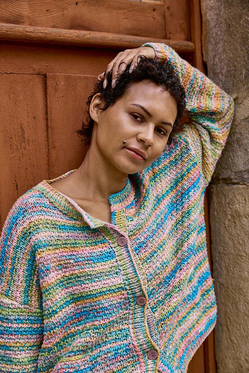 Strickset Jacke Aus Lisboa Von Lang Yarns 2 Strickset Jacke Aus Lisboa Von Lang Yarns – Bild 2