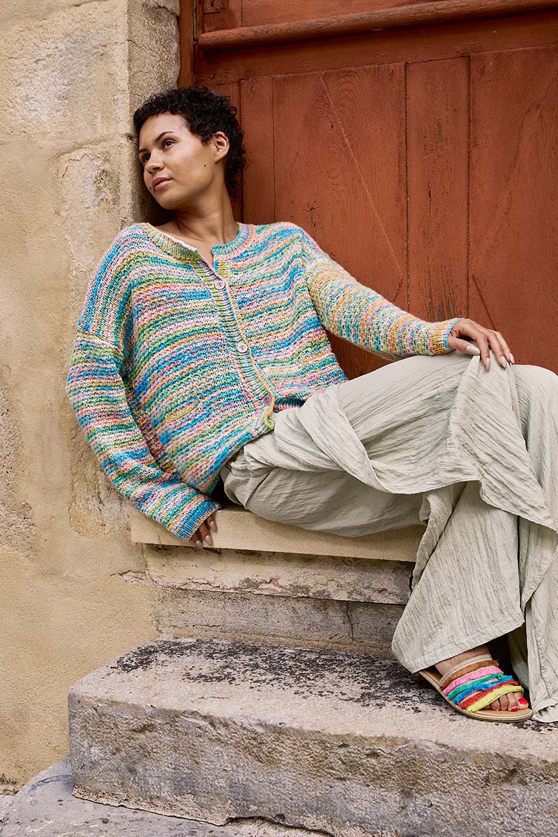 Strickset Jacke Aus Lisboa Von Lang Yarns 3 Strickset Jacke Aus Lisboa Von Lang Yarns – Bild 3
