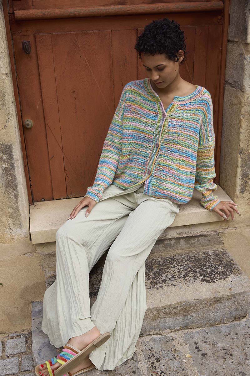 Strickset Jacke Aus Lisboa Von Lang Yarns 4 Strickset Jacke Aus Lisboa Von Lang Yarns – Bild 4
