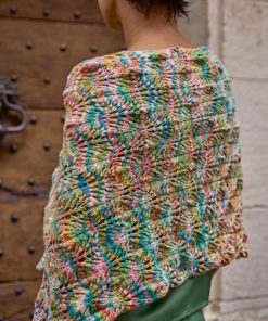 Strickset Schultertuch Aus Lisboa Von Lang Yarns 5 Strickset Schultertuch Aus Lisboa Von Lang Yarns – Bild 3