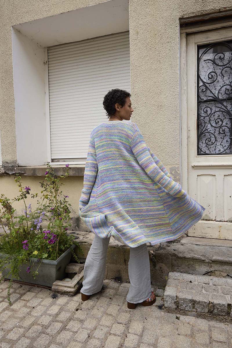 Strickset Jacke Aus Lisboa Von Lang Yarns 3 Strickset Jacke Aus Lisboa Von Lang Yarns – Bild 3