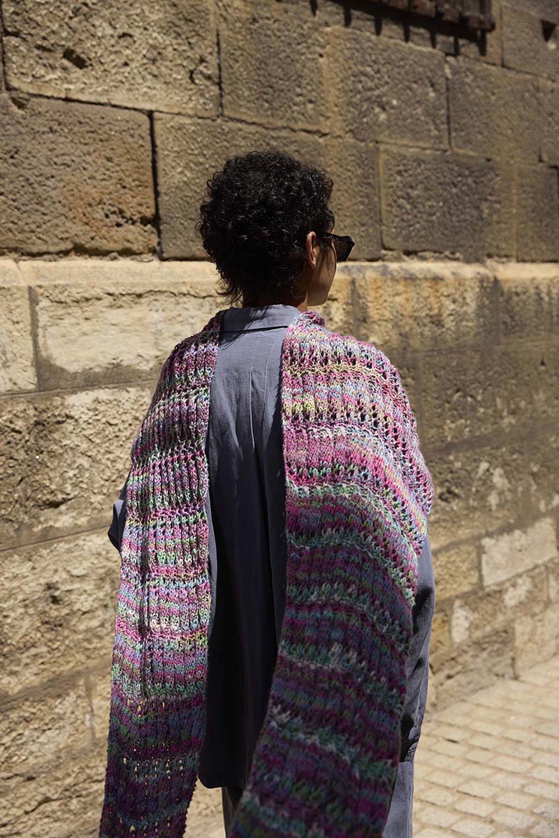 Strickset Tuch Aus Lisboa Von Lang Yarns 4 Strickset Tuch Aus Lisboa Von Lang Yarns – Bild 4