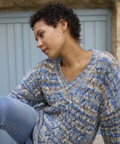 Strickset Pullover Aus Lisboa Von Lang Yarns 6 Strickset Pullover Aus Lisboa Von Lang Yarns – Bild 3