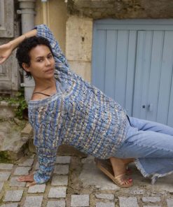Strickset Pullover Aus Lisboa Von Lang Yarns 7 Strickset Pullover Aus Lisboa Von Lang Yarns – Bild 4
