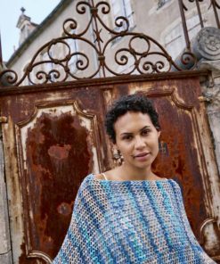 Strickset Poncho Aus Lisboa Von Lang Yarns 4 Strickset Poncho Aus Lisboa Von Lang Yarns – Bild 2