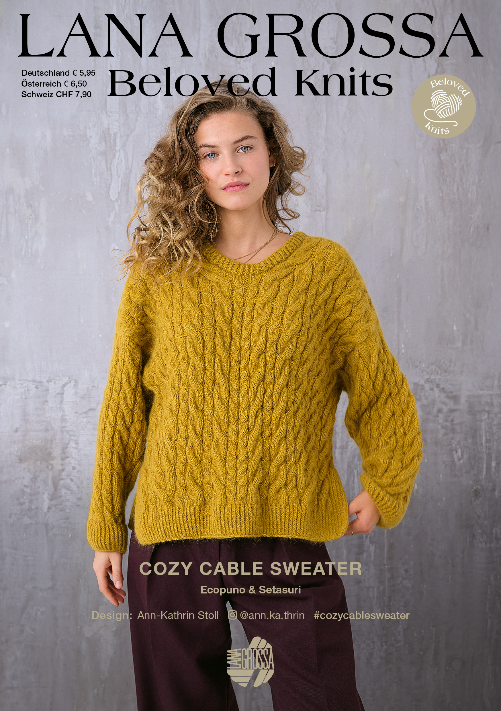 Anleitung Cozy Cable Sweater 1 Anleitung Cozy Cable Sweater