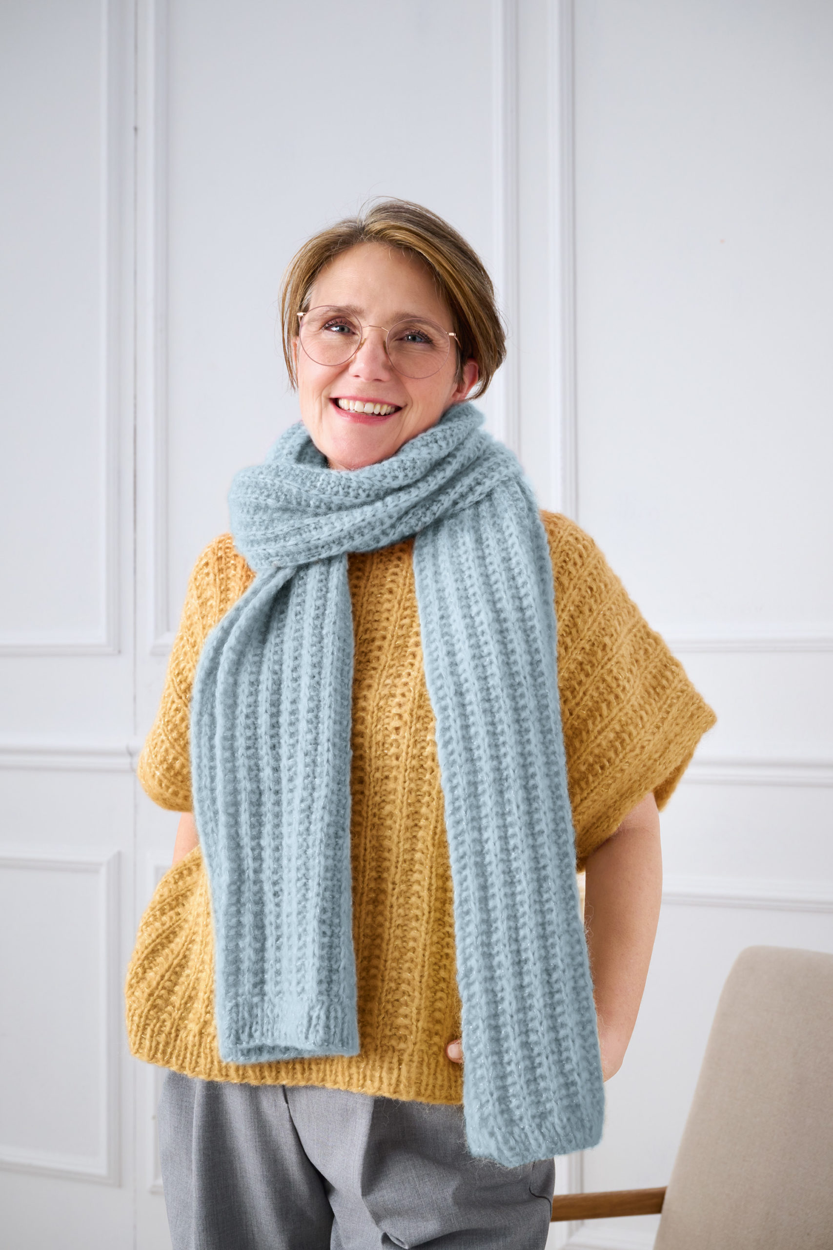 Anleitung Elisa Slipover, Scarf &Amp; Hat 2 Anleitung Elisa Slipover, Scarf &Amp; Hat – Bild 2