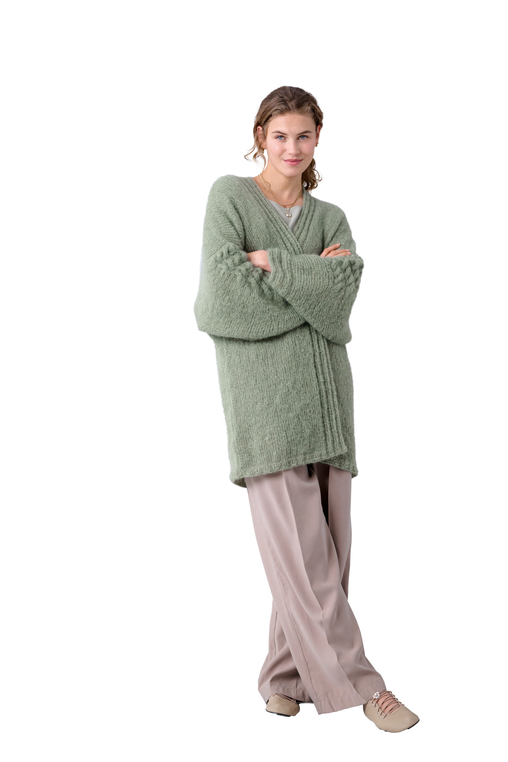 Strickset Sofia Cardigan Aus Superkid Seta Von Lana Grossa 5 Strickset Sofia Cardigan Aus Superkid Seta Von Lana Grossa – Bild 5
