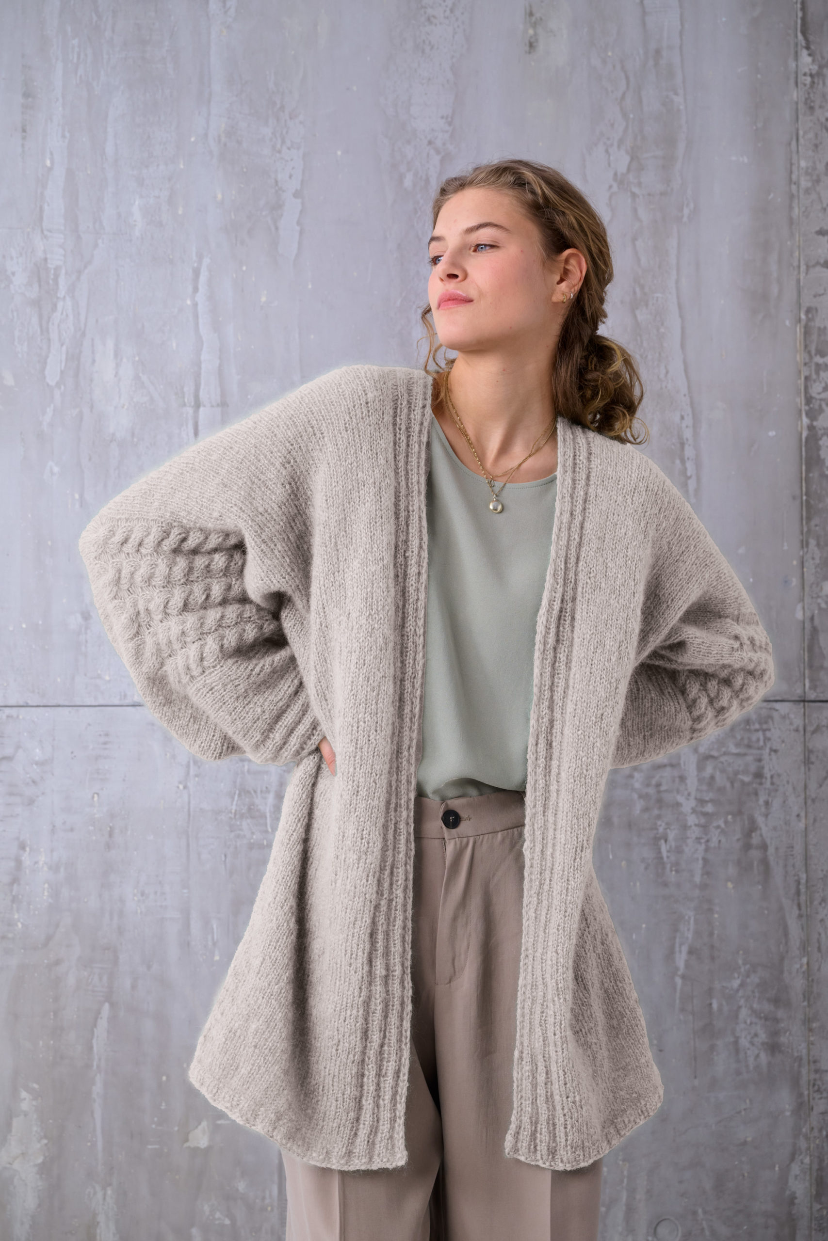 Strickset Sofia Cardigan Aus Superkid Seta Von Lana Grossa 6 Strickset Sofia Cardigan Aus Superkid Seta Von Lana Grossa – Bild 6