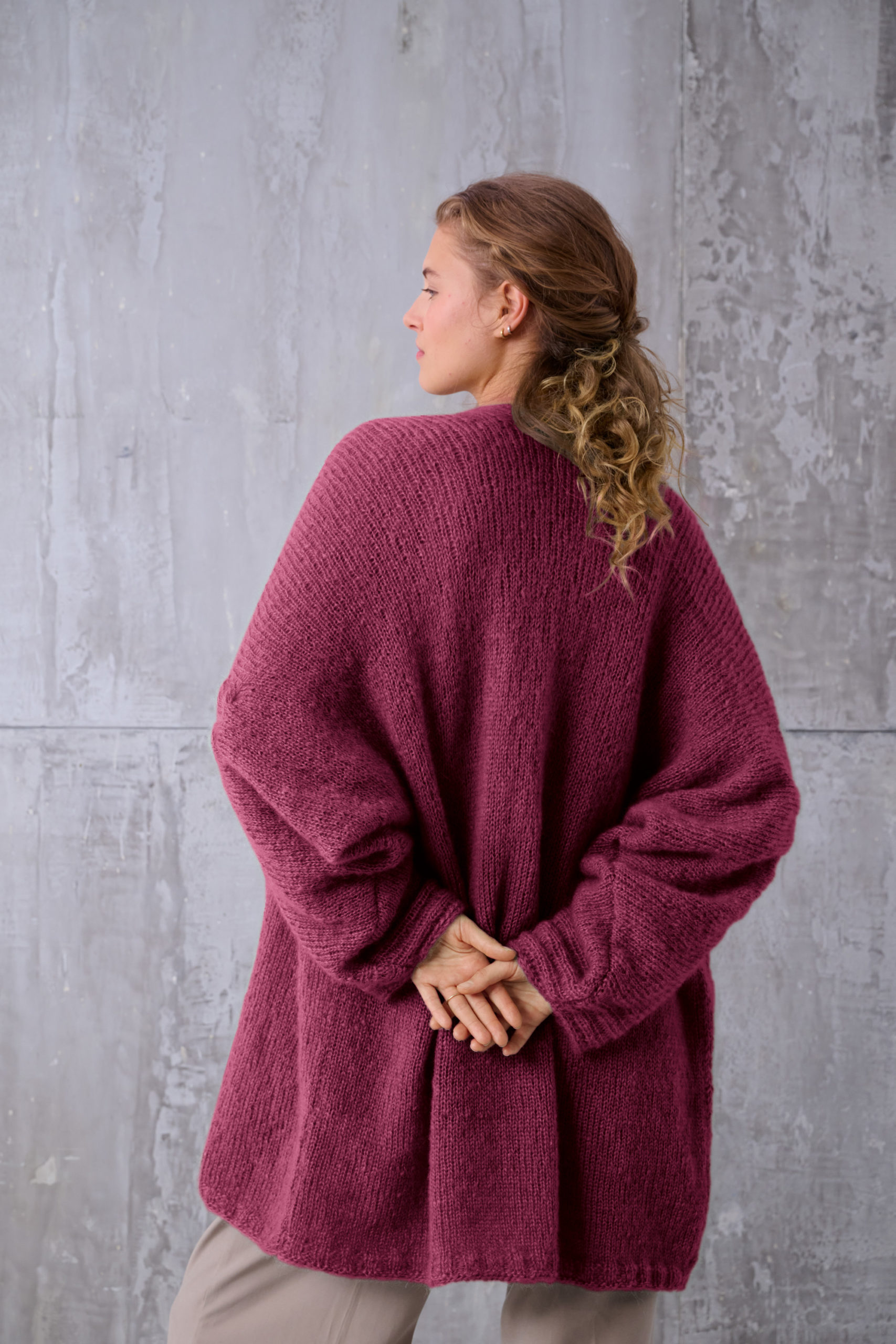 Strickset Sofia Cardigan Aus Superkid Seta Von Lana Grossa 7 Strickset Sofia Cardigan Aus Superkid Seta Von Lana Grossa – Bild 7