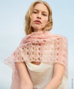 Strickset Schal Im Häkelspitzenmuster Aus Silkhair Von Lana Grossa 5 Strickset Schal Im Häkelspitzenmuster Aus Silkhair Von Lana Grossa – Bild 3