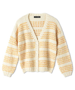 Strickset Jacke Mit Hebemaschenmuster Aus Summer Softness Und Bottoni Von Lana Grossa 4 Strickset Jacke Mit Hebemaschenmuster Aus Summer Softness Und Bottoni Von Lana Grossa – Bild 2