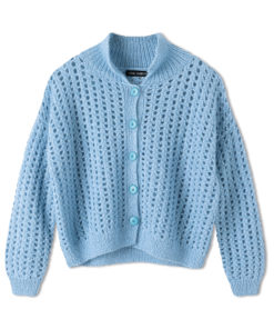 Strickset Jacke Im Lochmuster Aus Ecopuno Und Silkhair Von Lana Grossa 3 Strickset Jacke Im Lochmuster Aus Ecopuno Und Silkhair Von Lana Grossa – Bild 2