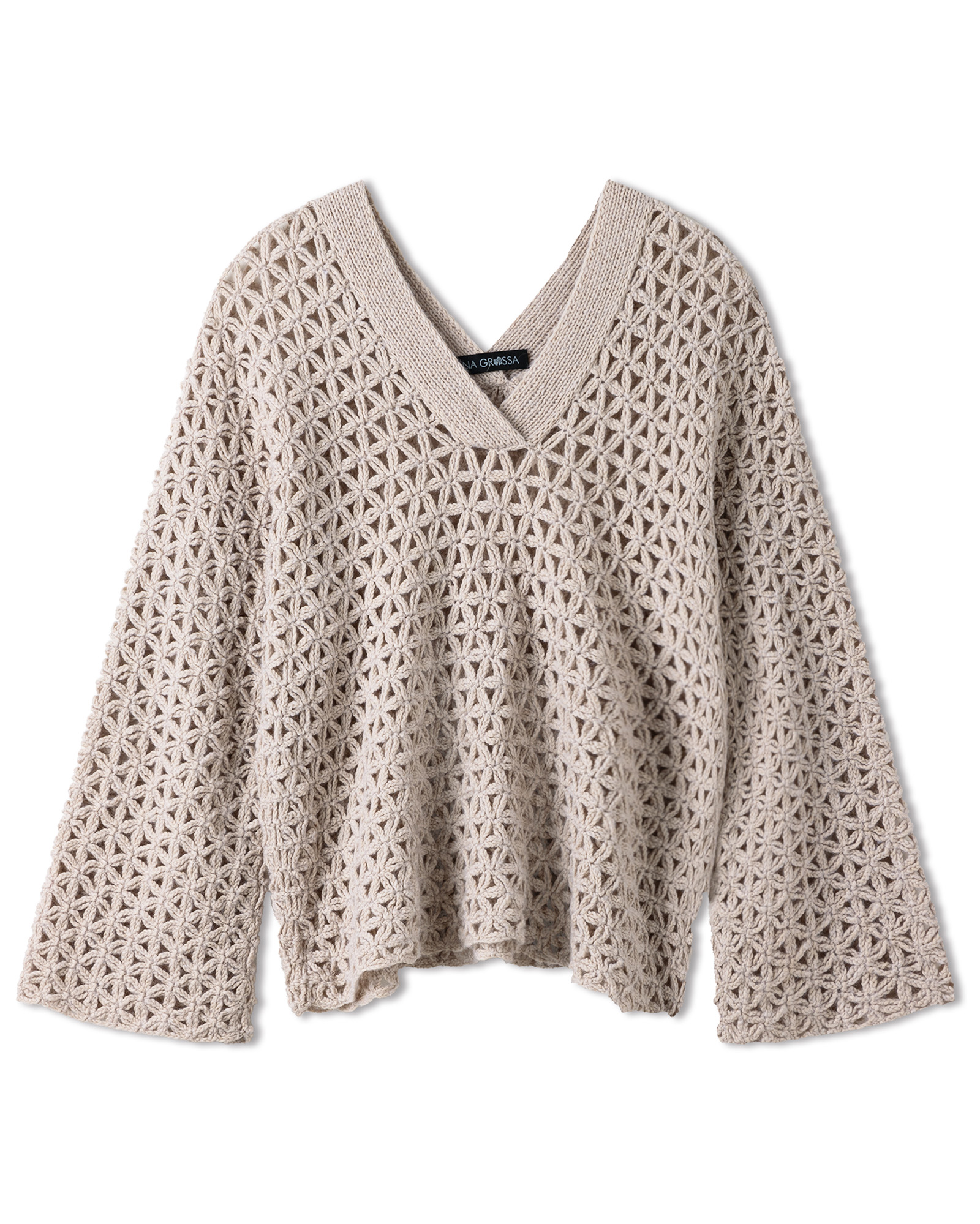 Strickset Pullover Aus Ecopuno Von Lana Grossa 2 Strickset Pullover Aus Ecopuno Von Lana Grossa – Bild 2