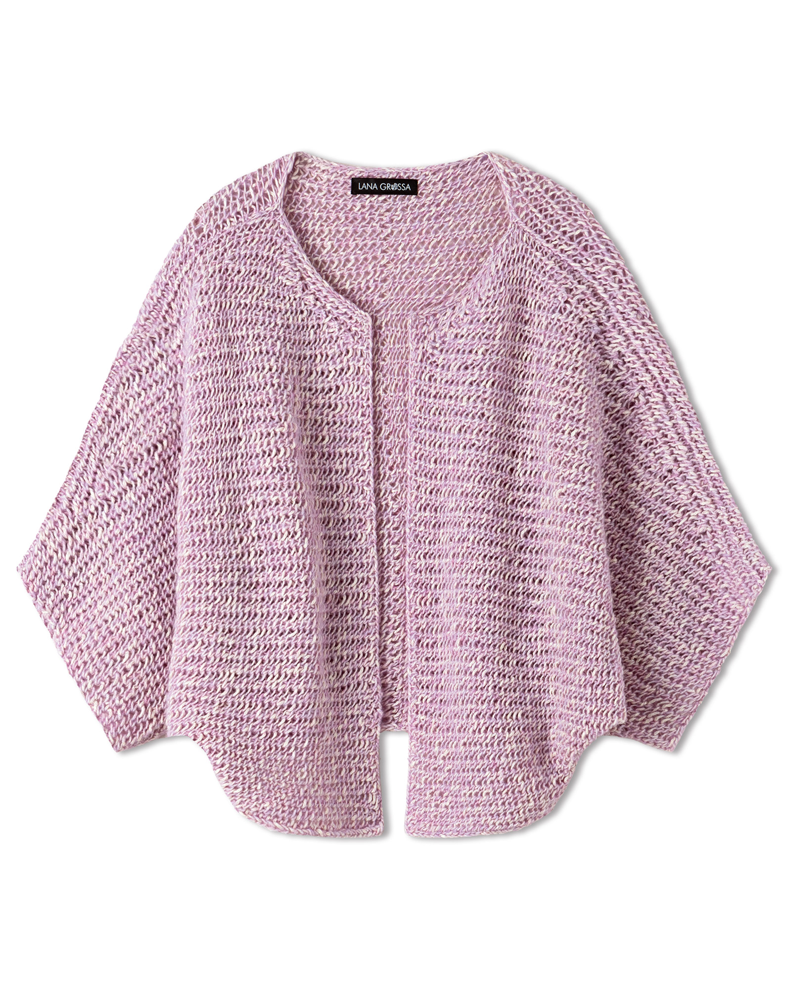 Strickset Jacke Im Lochstrukturmuster Aus Bottoni Von Lana Grossa 2 Strickset Jacke Im Lochstrukturmuster Aus Bottoni Von Lana Grossa – Bild 2