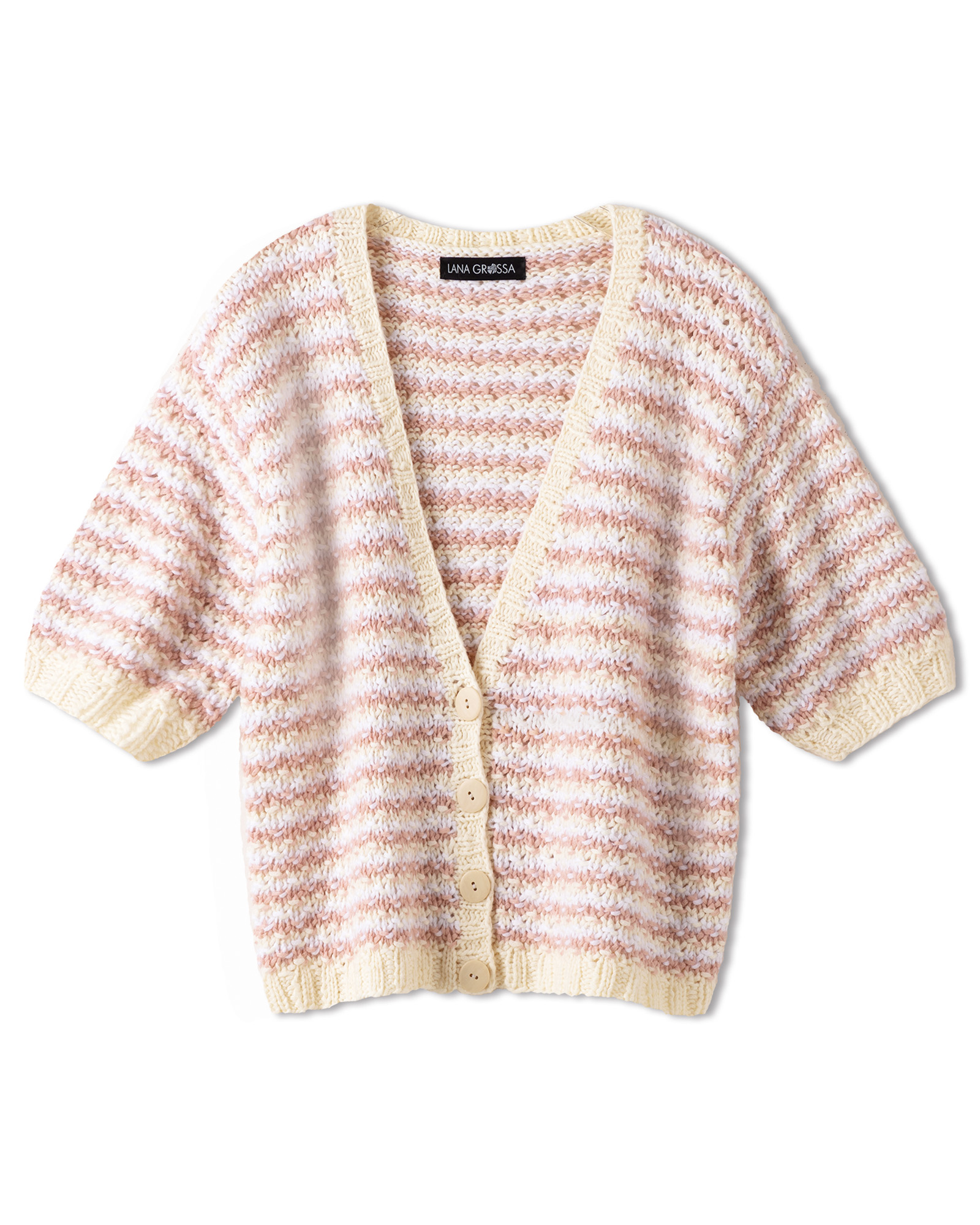 Strickset Jacke Im Strukturmuster Aus Summer Softness Von Lana Grossa 2 Strickset Jacke Im Strukturmuster Aus Summer Softness Von Lana Grossa – Bild 2