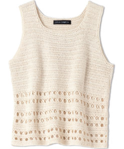 Strickset Top Mit Kreuzstäbchen Und Stäbchen Aus Summer Cashmere Von Lana Grossa 3 Strickset Top Mit Kreuzstäbchen Und Stäbchen Aus Summer Cashmere Von Lana Grossa – Bild 2