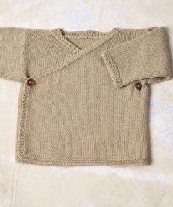 Strickset Wickeljacke aus Baby Cotton Naturally Colored von Lang Yarns
