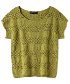 Strickset Top Mit Blutenmuster Aus Diversa Von Lana Grossa 4 Strickset Top Mit Blutenmuster Aus Diversa Von Lana Grossa – Bild 2