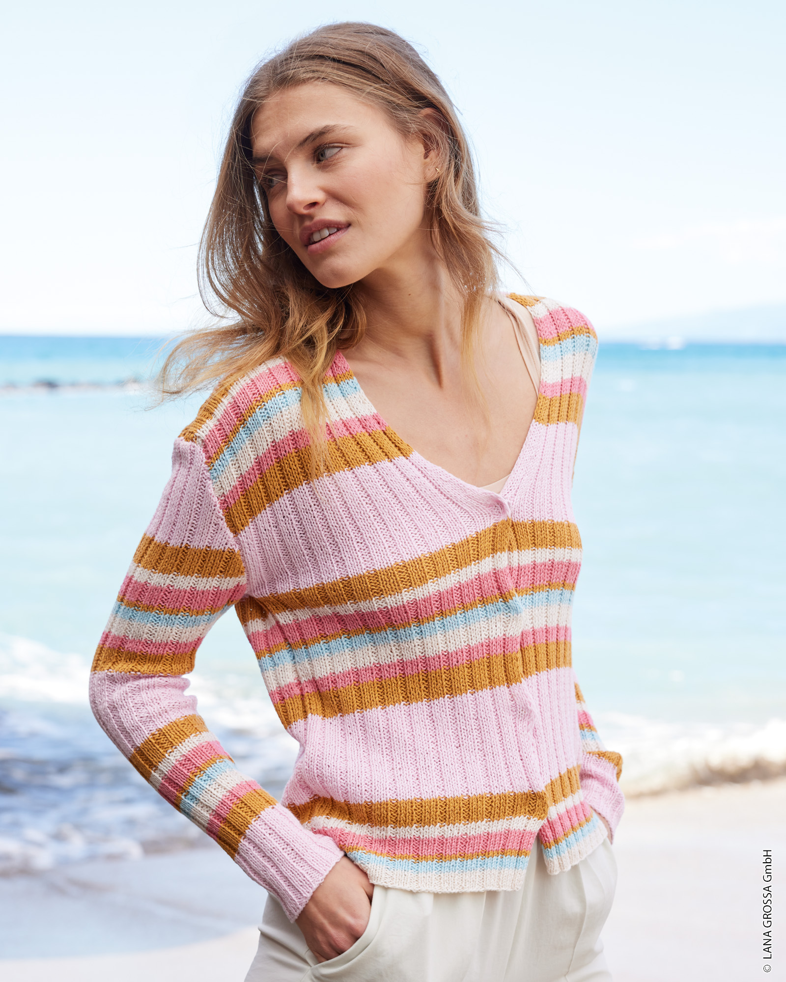 Strickset Jacke Mit Rippenmuster Aus Campo Von Lana Grossa 1 Strickset Jacke Mit Rippenmuster Aus Campo Von Lana Grossa