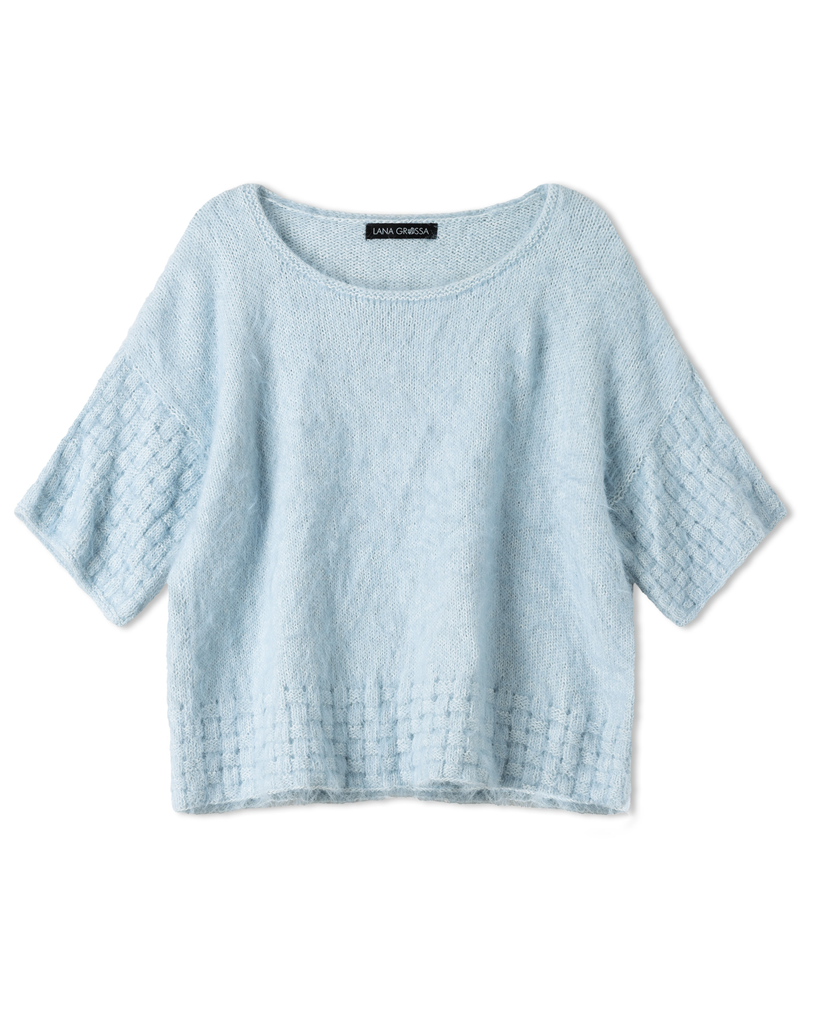 Strickset Shirt Mit Flechtmuster Aus Finito Von Lana Grossa 2 Strickset Shirt Mit Flechtmuster Aus Finito Von Lana Grossa – Bild 2