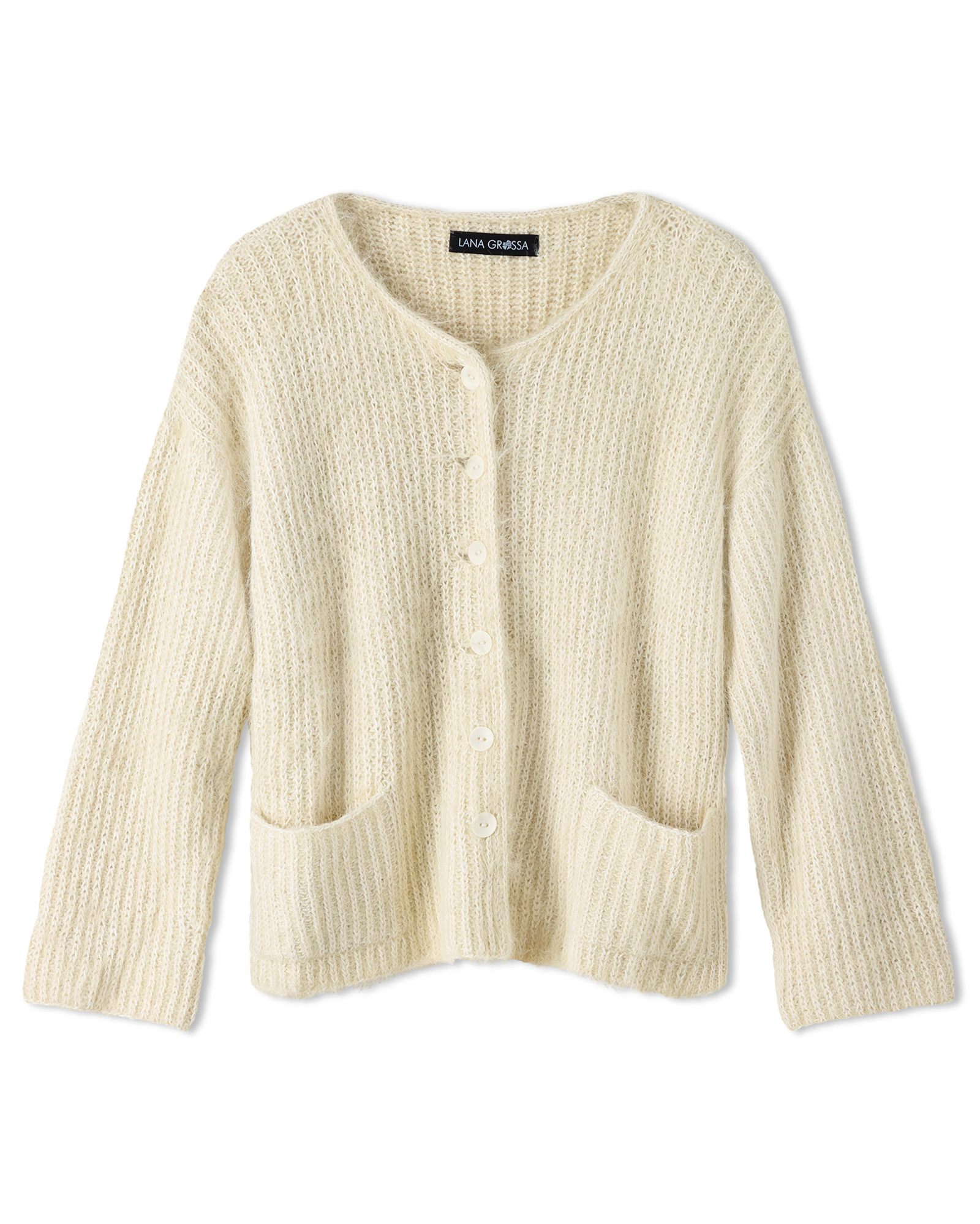 Strickset Jacke Mit Aufgesetzten Taschen Aus Finito Von Lana Grossa 2 Strickset Jacke Mit Aufgesetzten Taschen Aus Finito Von Lana Grossa – Bild 2