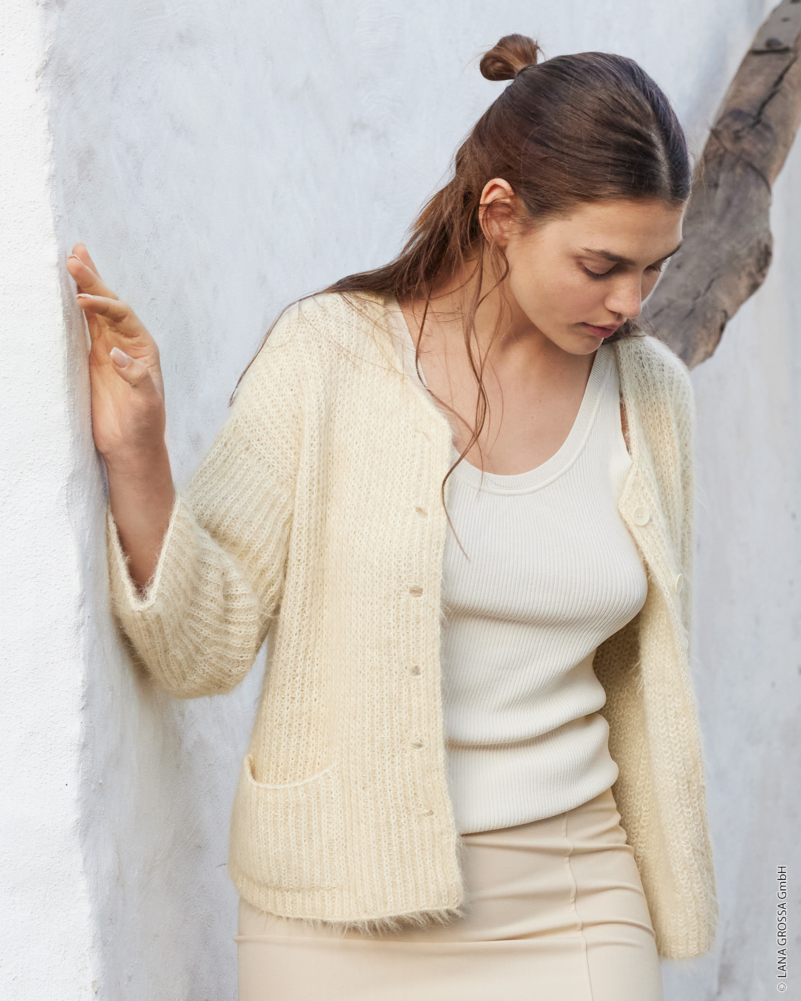 Strickset Jacke Mit Aufgesetzten Taschen Aus Finito Von Lana Grossa 3 Strickset Jacke Mit Aufgesetzten Taschen Aus Finito Von Lana Grossa – Bild 3