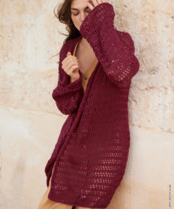 Strickset Top Down Cardigan Aus Campo Von Lana Grossa 5 Strickset Top Down Cardigan Aus Campo Von Lana Grossa – Bild 3